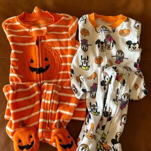 Halloween Footie PJs